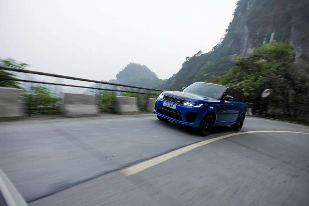 Land Rover, Range Rover, car news, motoring news, China, Tianmen Road, Tianmen Road Record, Range Rover Sport, Range Rover Sport SVR, SVR, smetechguru, SUV, sports car. sportscar, performance vehicle, performance car, Panasonic Jaguar Racing