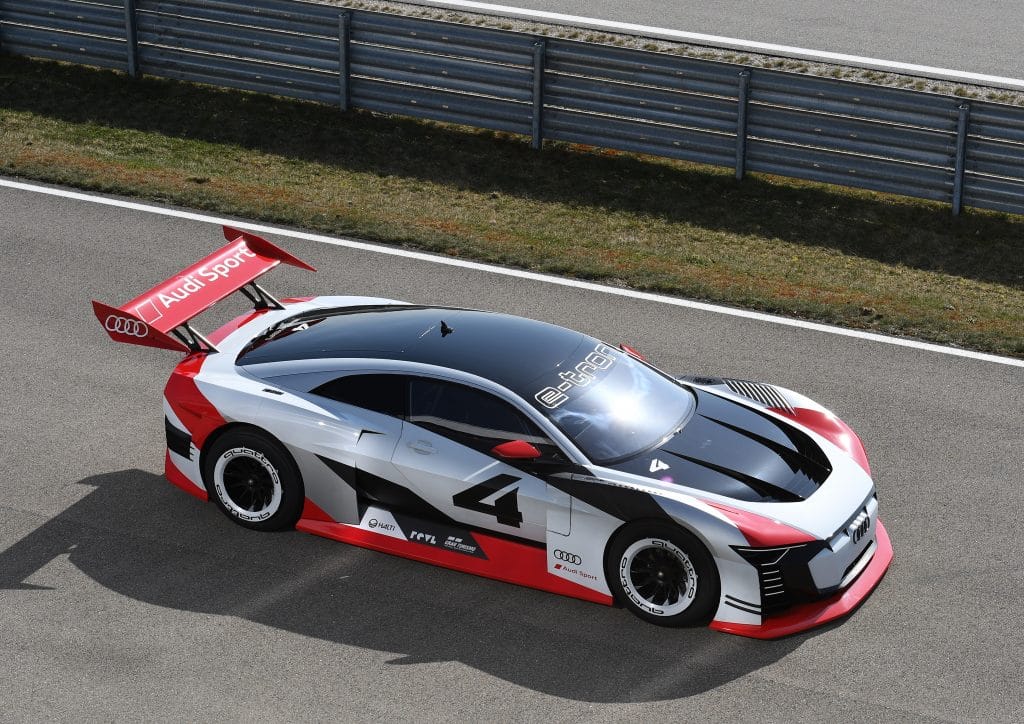 Audi, etron, quattro all-wheel drive, Gran Turismo, concept car, electric car, performance vehicle, performance car, green taxi, eco new, eco taxi, green news, car news, motoring news, Audi e-tron Vision Gran Turismo