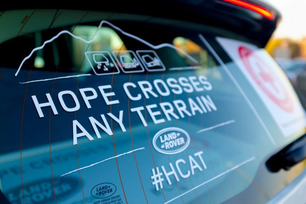 Land Rover, Hope Crosses Any Terrain programme, Red Cross, smetechguru, CSI