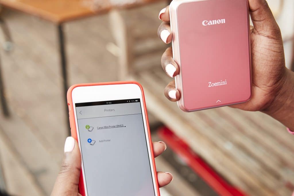 Canon ZINK, Canon ZoeMini, photo printer, printer, smetechguru