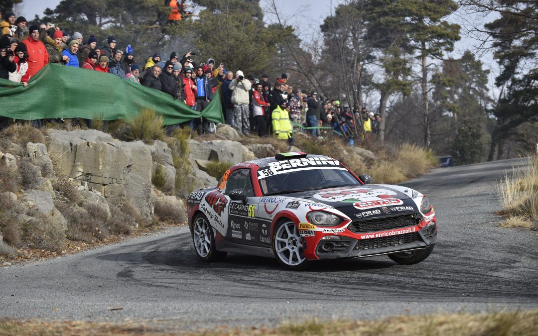 Abarth 124 rally Kicks Off the 2019 Season with an FIA R-GT Cup Win in the Monte Carlo Rally