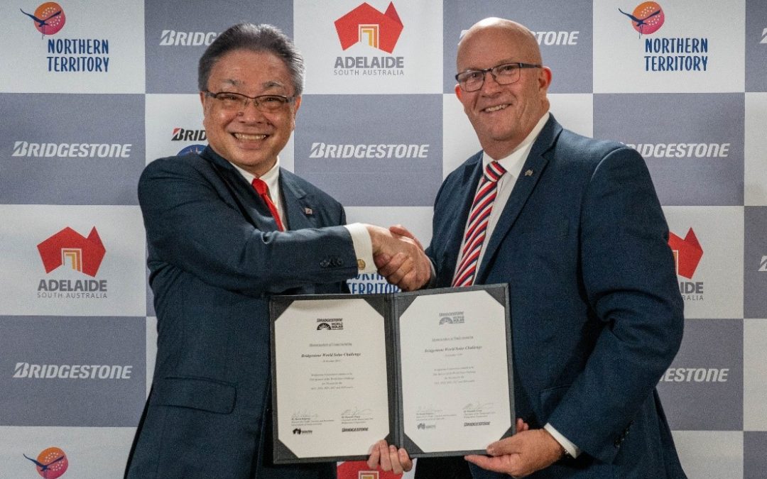 Bridgestone continue supporting of the Bridgestone World Solar Challenge by 2030 as Title Sponsor