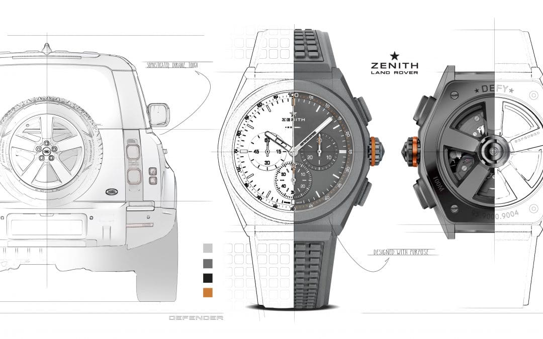 Land Rover and Zenith create ‘Defy 21 Edition’ watch to celebrate New Defender