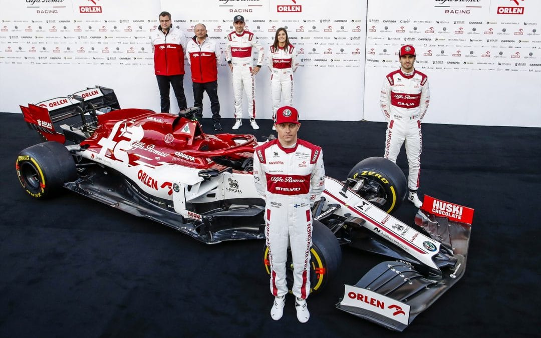 Alfa Romeo Racing ORLEN C39 unveiled in Barcelona