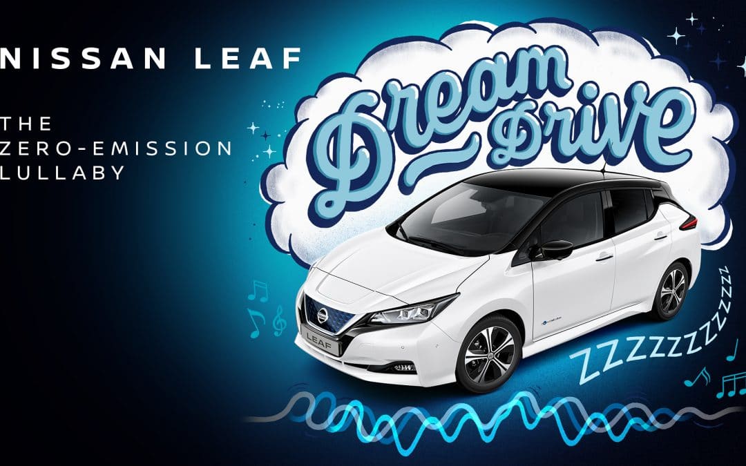 Nissan LEAF Dream Drive rocks your baby to sleep