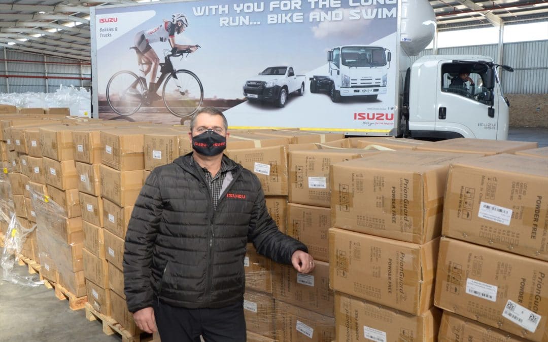 Isuzu Provides Logistics Assistance to Business’ Collaborative Healthcare Support Initiative