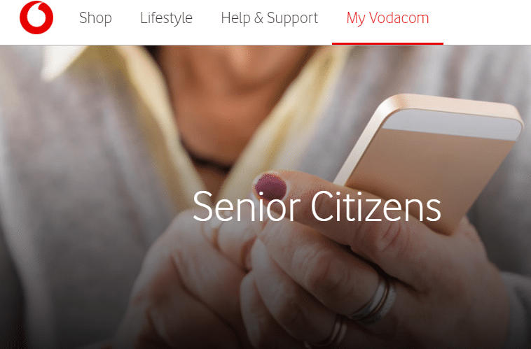 Vodacom, elderly tech, smetechguru, Alcatel