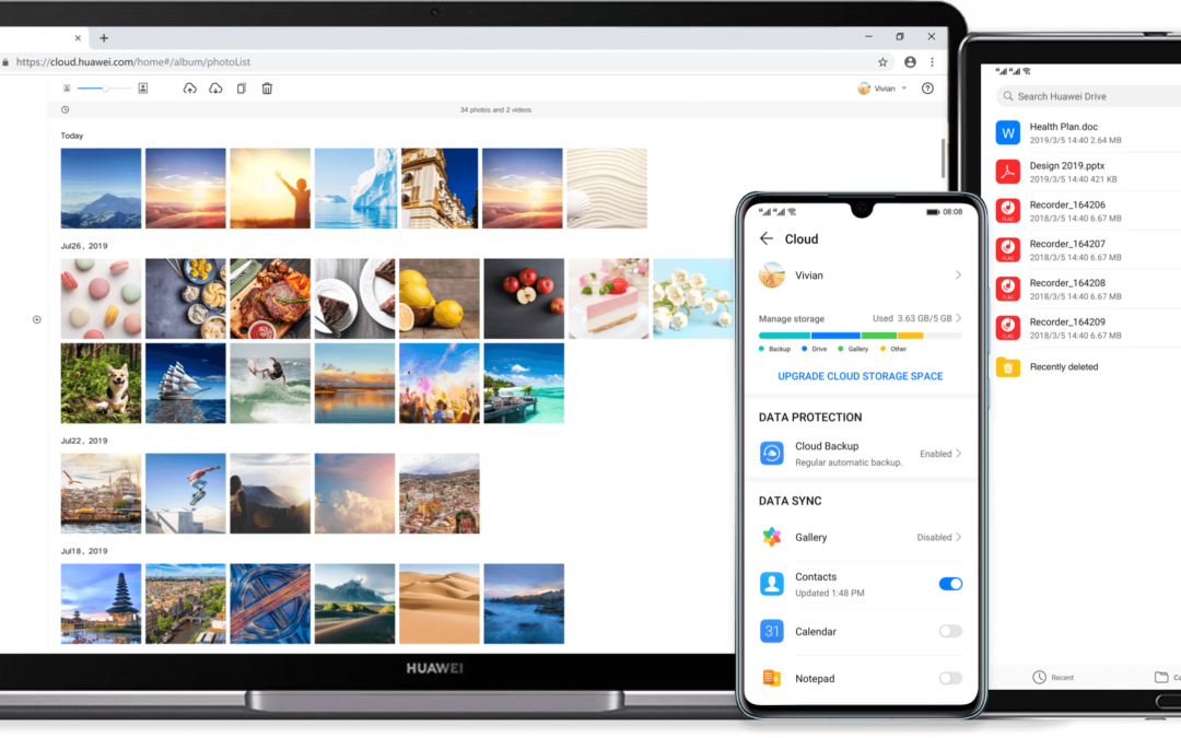 HUAWEI Mobile Cloud: Save your valuable data