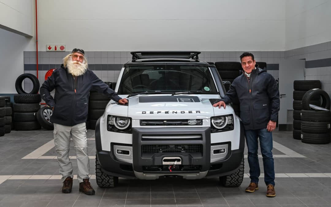 Kingsley Holgate Foundation reunited with Land Rover Defender