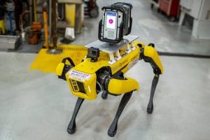 Ford, Ford Motor Company, robot, robotics, smetechguru, four legged robot, factory tech