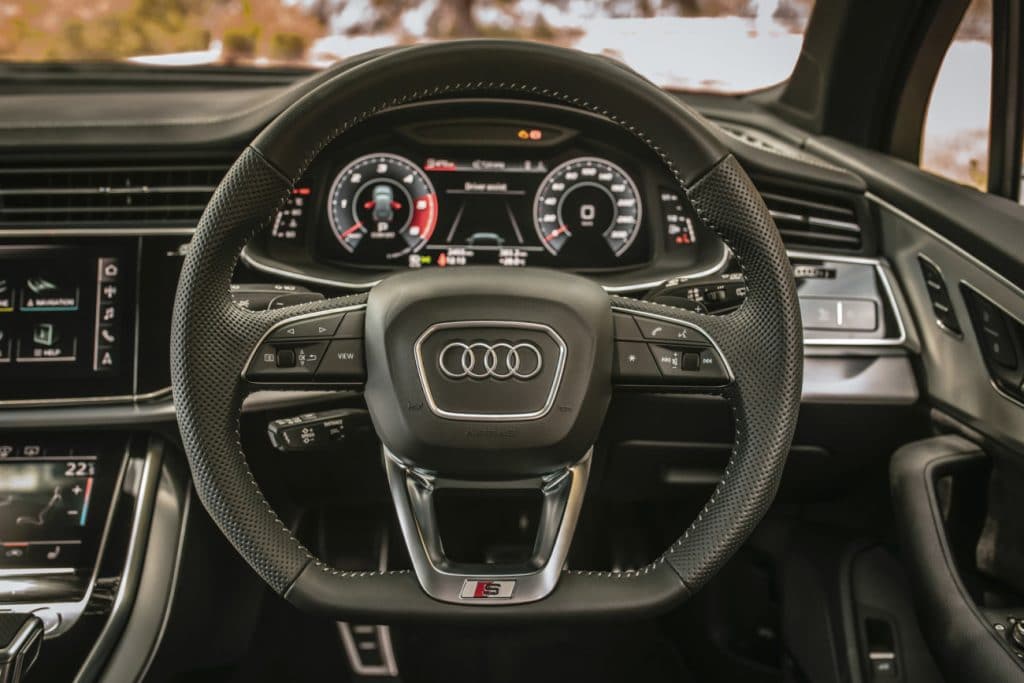 Audi, Audi Q7, SUV, family vehicle; large SUV, 7 seater, luxury SUV, new Q7, upgraded Q7; updated Q7