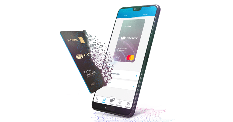 virtual card, Capitec, smetechguru
