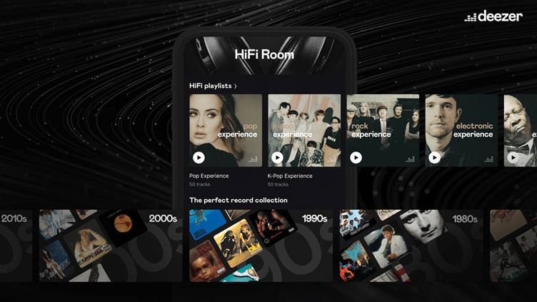 Discover 50 years of music in Deezer’s new HiFi Room