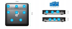 CloudGate X Mini PC, computer, PC, smetechguru, CloudGate X, desktop PC,