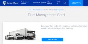 Standard Bank, fleet management, Standard Bank Fleet Management,