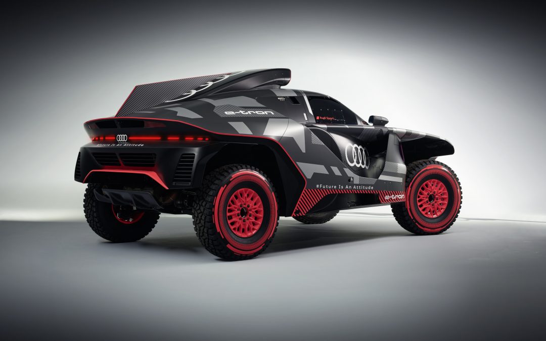 Introducing the Audi RS Q e-tron for Dakar 2022