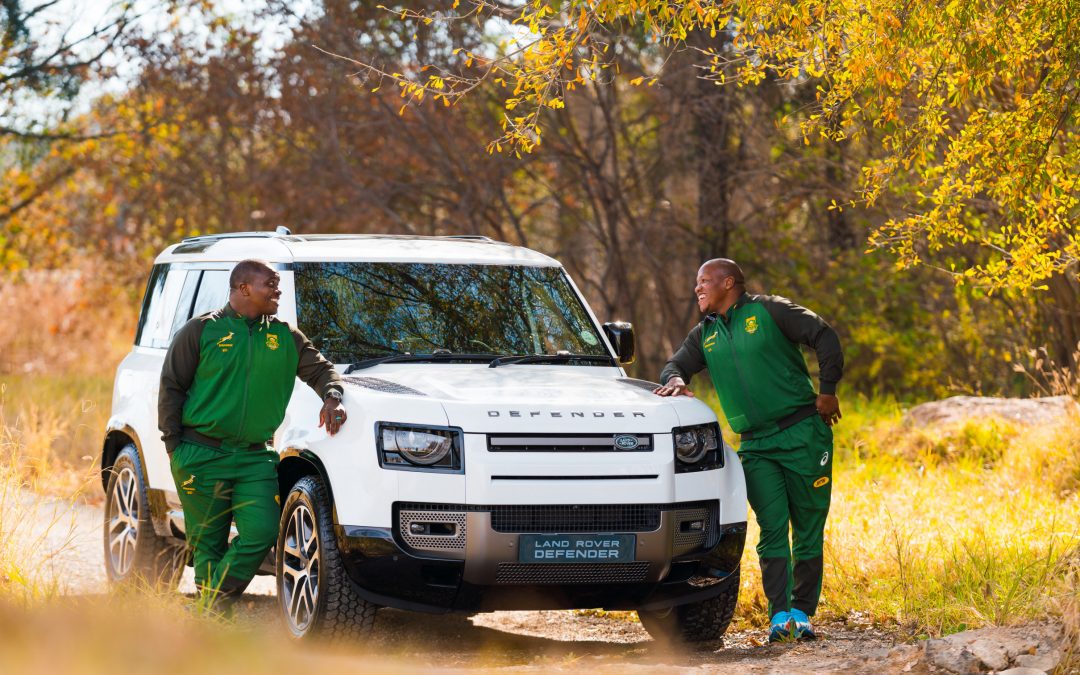 Duane Vermeulen, Springboks, brand ambassadors, Jaguar Land Rover, Land Rover, SUV, family vehicle,