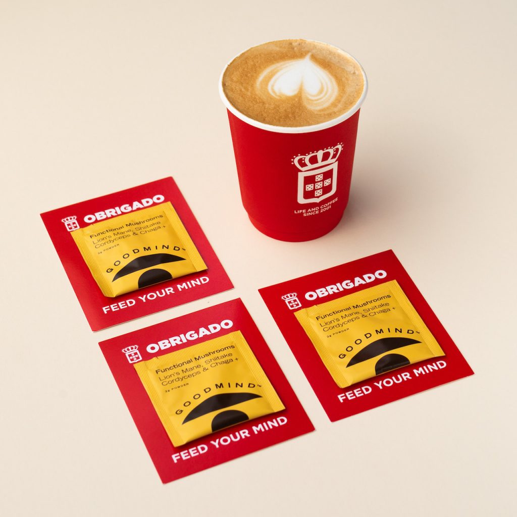GOODMIND, Mushroom Cappuccino, vida e caffè