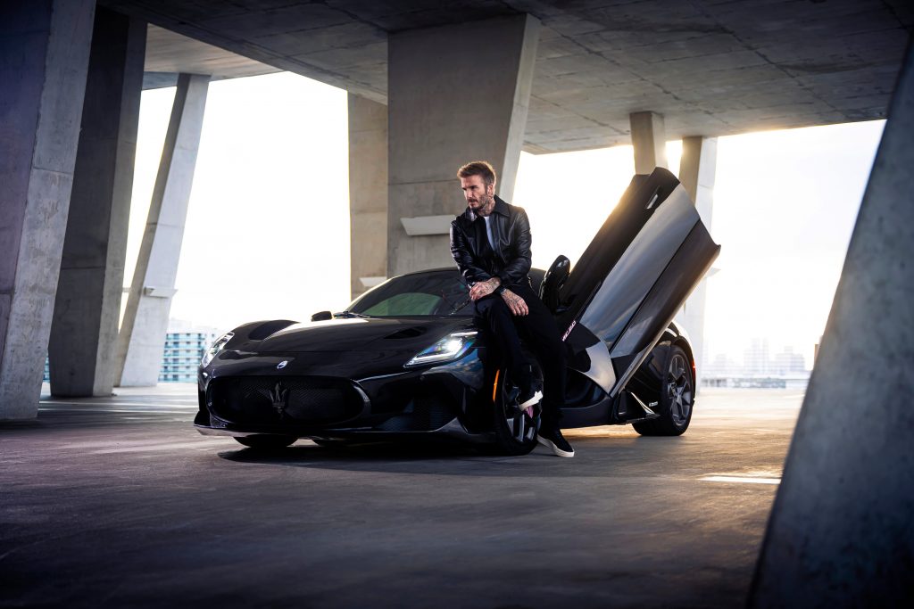sports car, performance car, Maserati, Maserati MC20, David Beckham, brand ambassador,