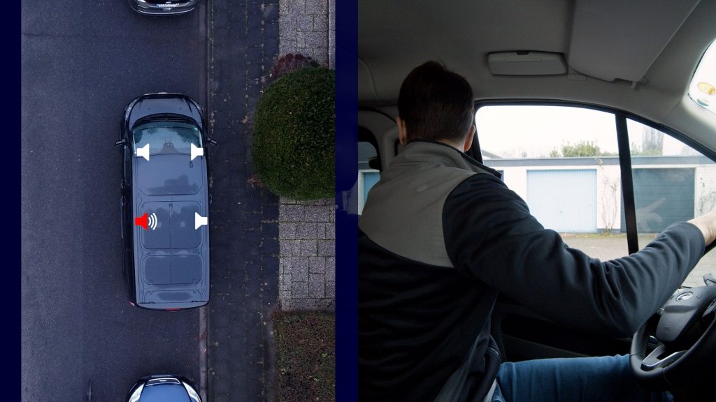 Ford, directional audio alerts, driver safety, pedestrian safety, road safety