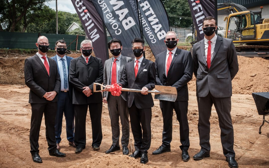 Fujifilm turns first sod of new head office development in Sandton