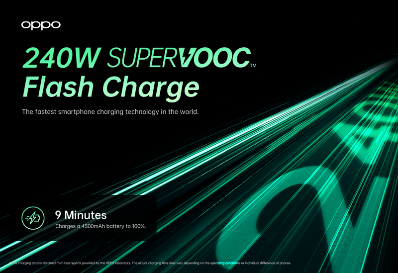 OPPO Launches Multiple Breakthrough Flash Charge Technologies at MWC 2022