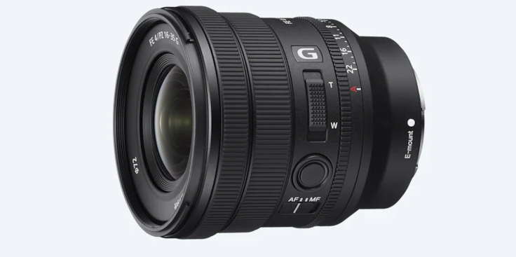 Sony Announces the World’s Lightest Compact Constant F4 Wide-Angle Power Zoom G Lens FE PZ 16-35mm F4 G