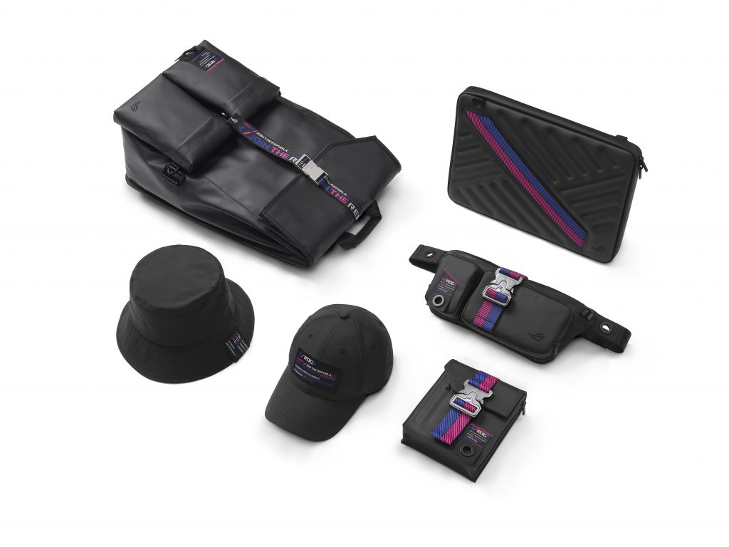 ROG Slash fashion line, ROG Strix SCAR 17 Special Edition, ASUS ,Asus, laptop, gaming, gaming tech, gaming hardware, notebook PC, gamer clothing, ASUS ROG, Republic of Gamers, ASUS ROG Flow range, ASUS ROG Strix range,
