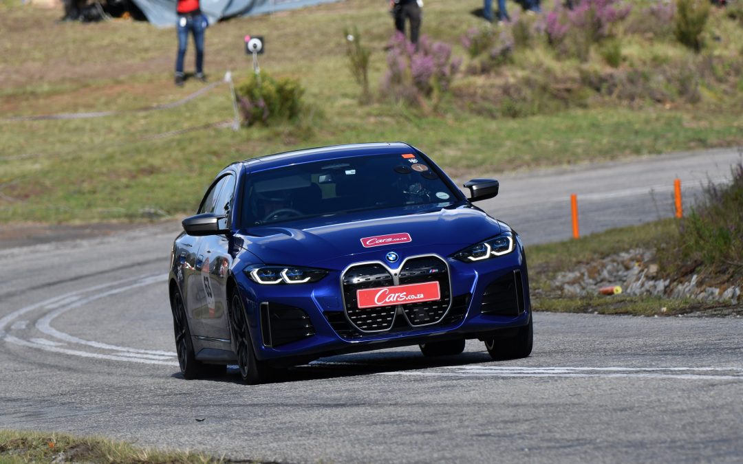 All-electric BMW i4 M50 electrifies crowd, claims Simola Hillclimb EV course record
