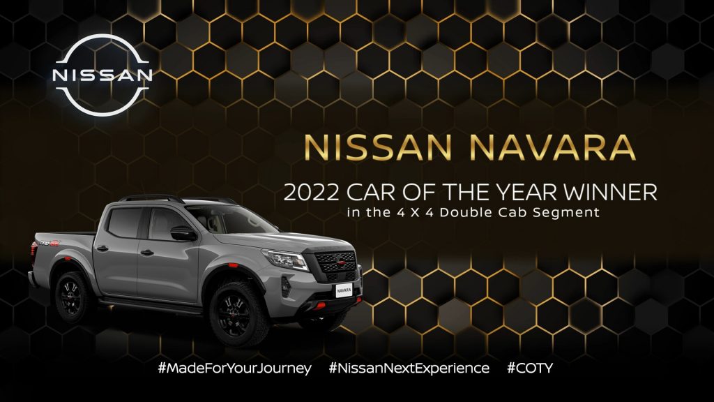 COTY, COTY 2022, SAGMJ, Nissan, Nissan Navarra, 