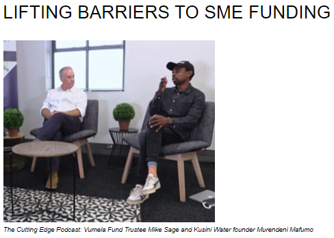 LIFTING BARRIERS TO SME FUNDING