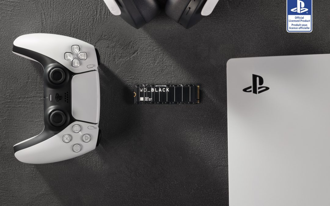 Western Digital and Sony Interactive Entertainment Release First Officially Licensed M.2 SSD for the PlayStation 5 Console