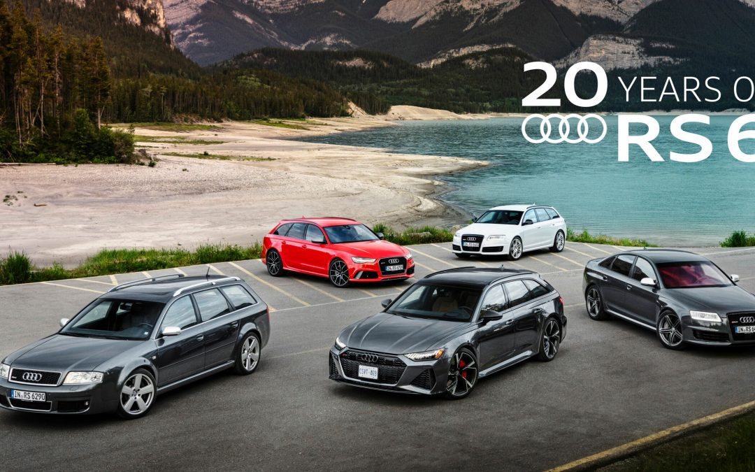 20 years, four generations – Audi RS 6: Superior performance with an everyday look