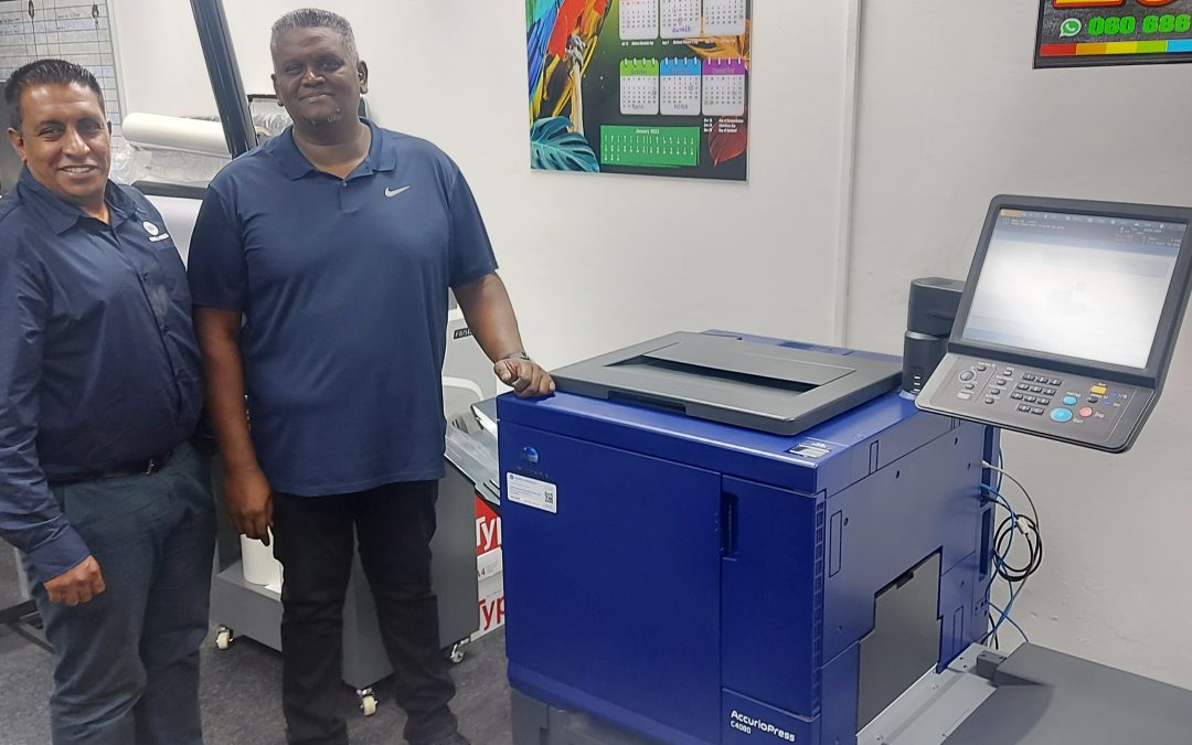 WITH KONICA MINOLTA, HIGH QUALITY PRINTING IS A PIECE OF CAKE FOR COLORTONE