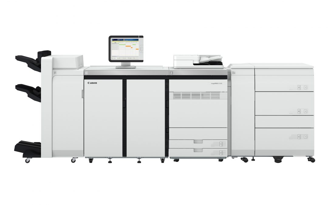 Canon, all-in-one printer, business printer, multifunction printer, imagePRESS V1000 Series, Canon imagePRESS V1000 Series