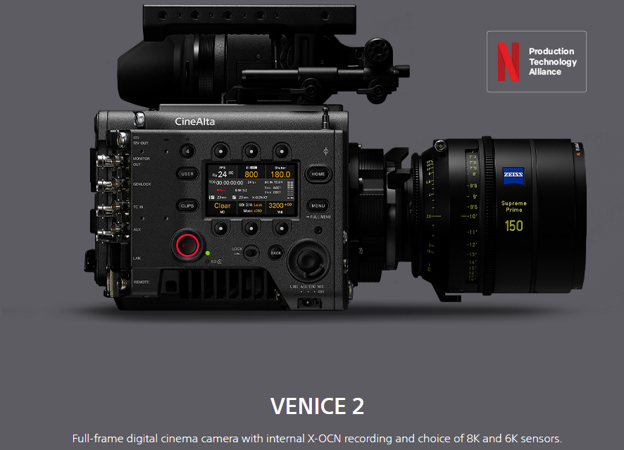 Sony announces new VENICE Extension System 2 and VENICE 2 Version 2.00 Firmware Update with Powerful New Features and Capabilities