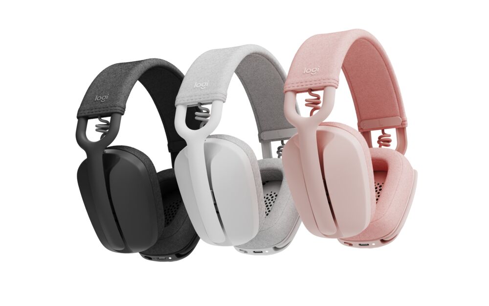 Logitech's New Brio 500 Series cams and Zone Vibe Headphones are