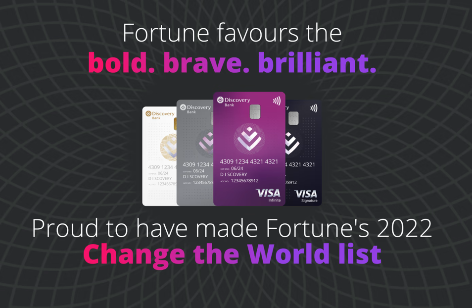 Discovery features fourth on the 2022 Fortune Change the World list