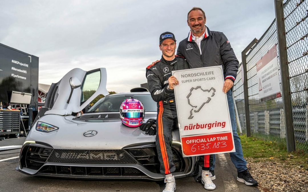 6:35.183 min: Mercedes-AMG ONE is Number 1 on the Nürburgring-Nordschleife