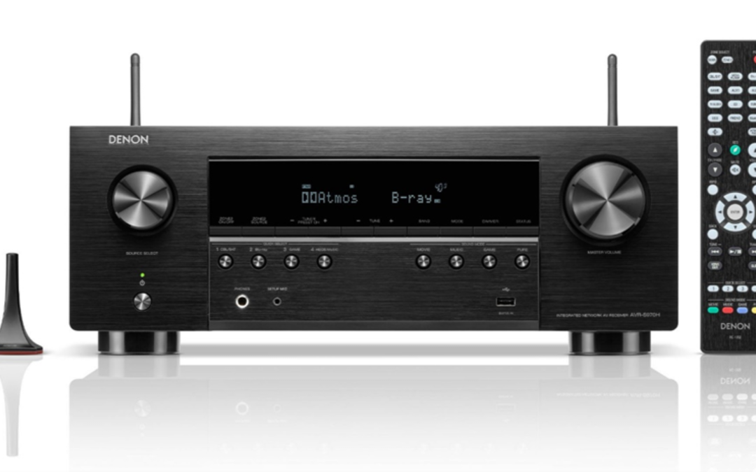 Elevate your home cinematic experience with the new Denon 8K AVRs