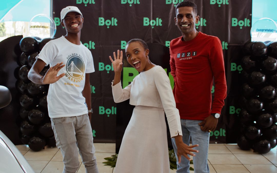 Three Bolt drivers rewarded new cars for excellent service