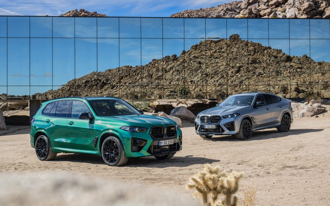 The new BMW X5 M Competition and the new BMW X6 M Competition