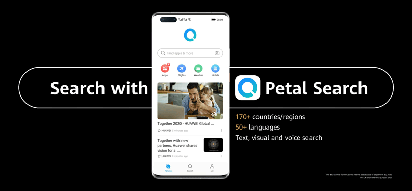 Huawei, HUAWEI, search, HUAWEI Petal Search, Petal Search, mobile ecosystem, mobile app, app, application, AI, search tool, mobile search, Andriod, EMUI,