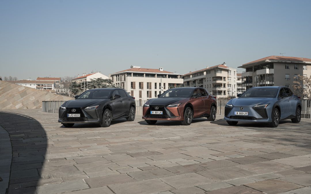 THE NEW ALL-ELECTRIC LEXUS RZ 450e