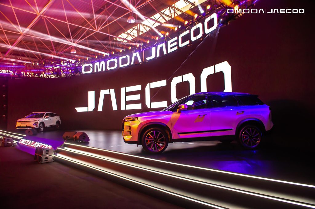 JAECOO, OMODA, Chery, Chinese vehicle OEMs,