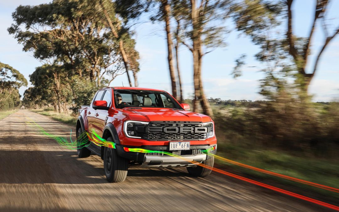 Clever Aerodynamics Borrowed from Mustang Sportscar Helps Ford Ranger Raptor Slice Through the Air