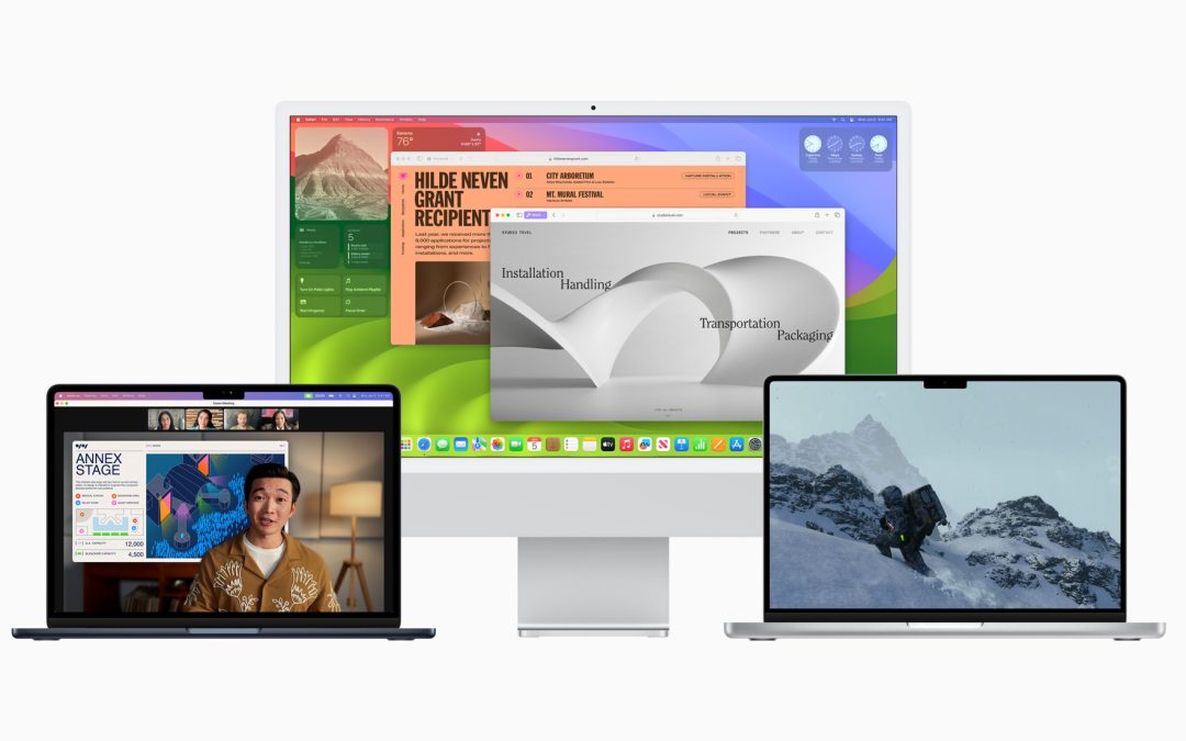 macOS Sonoma brings all‑new capabilities for elevating productivity and creativity