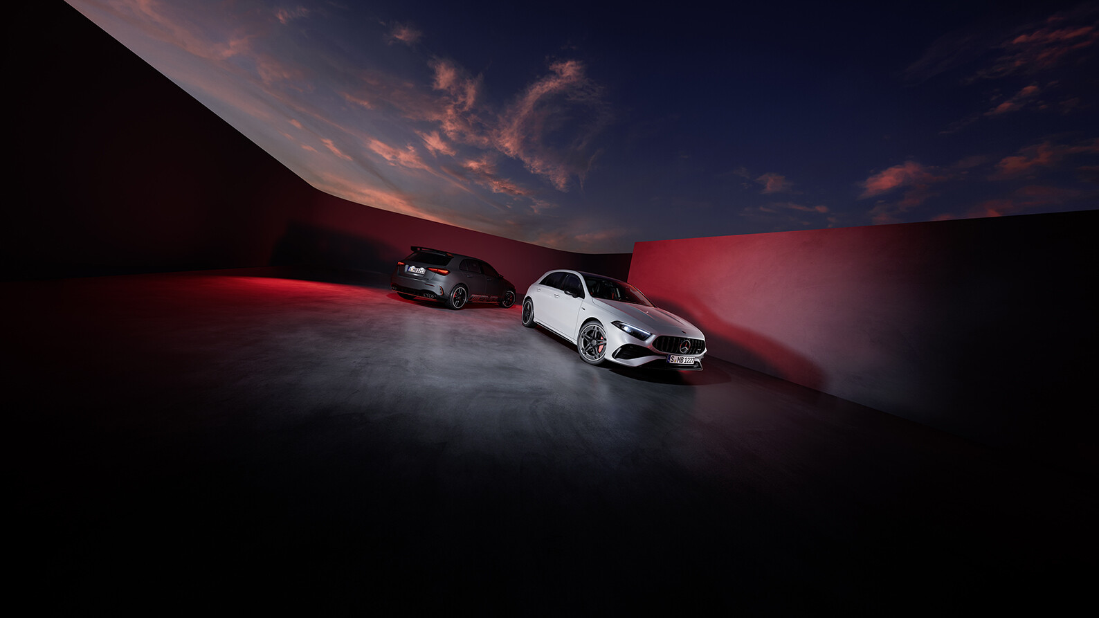 Updated Mercedes-AMG compact A 35 4MATIC and A 45 S 4MATIC+ sports cars ...