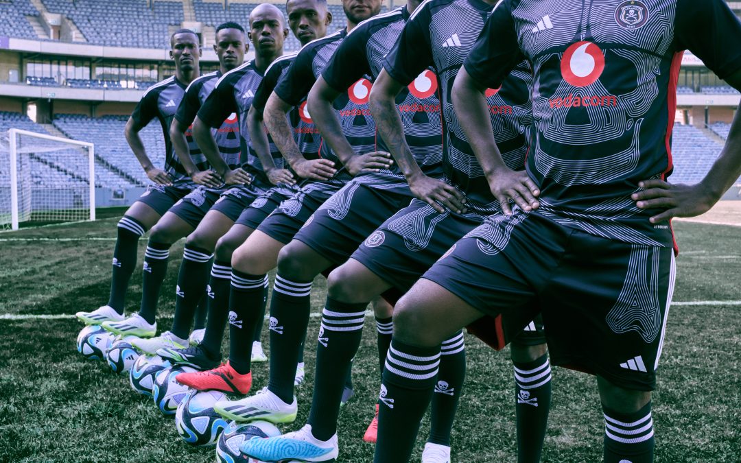 ADIDAS AND ORLANDO PIRATES UNVEIL 23/24 SEASON JERSEY IN COLLABORATION WITH  THEBE MAGUGU - SME Tech Guru