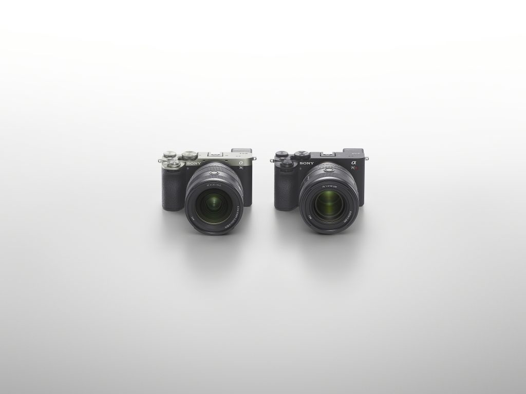 Sony, camera, digital photography, Alpha 7C series of compact full-frame interchangeable lens cameras, the Alpha 7C II and Alpha 7CR